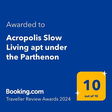Acropolis Slow Living Apt Under The Parthenon Ateny Zewnętrze zdjęcie