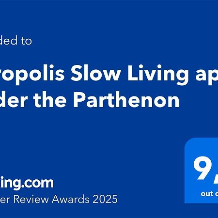 Acropolis Slow Living Apt Under The Parthenon Ateny Zewnętrze zdjęcie