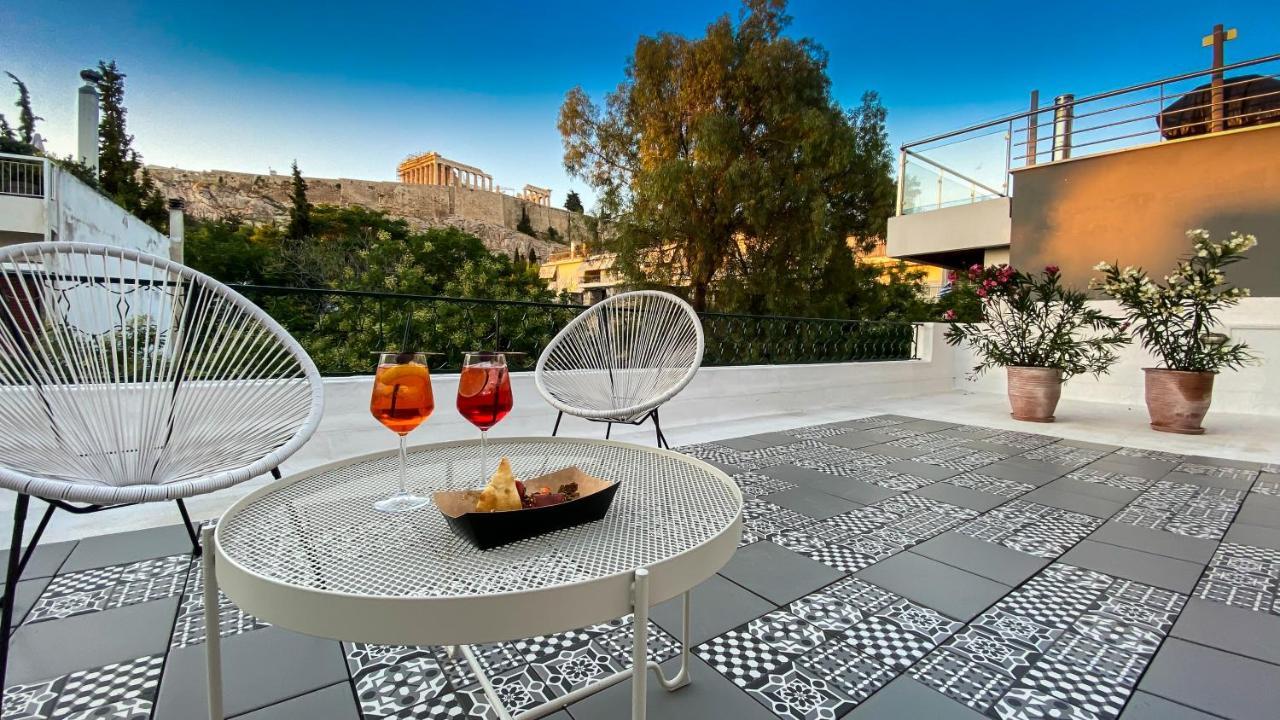 Acropolis Slow Living Apt Under The Parthenon Ateny Zewnętrze zdjęcie